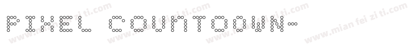 PIXEL coUnToOWN字体转换